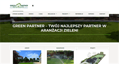 Desktop Screenshot of greenpartner.pl