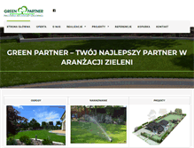 Tablet Screenshot of greenpartner.pl